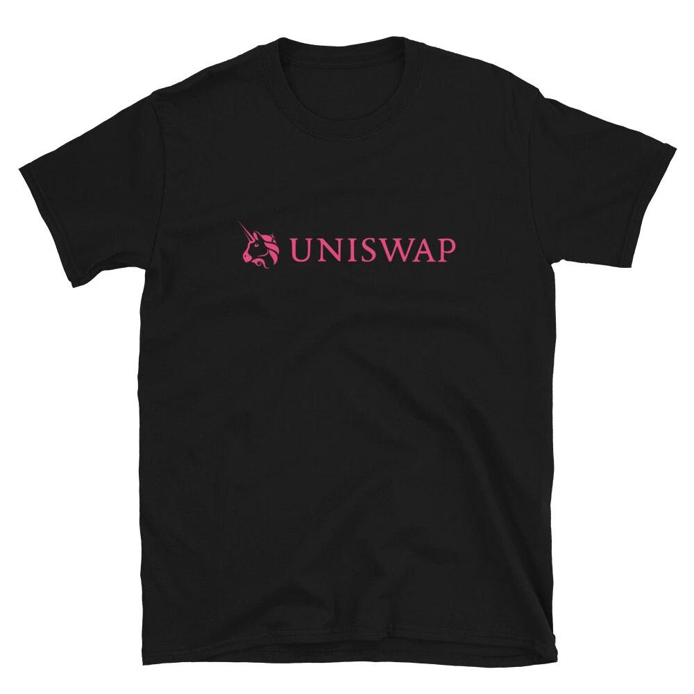 Uniswap Logo T- Shirt Crypto Trader Gift Tee 2XL