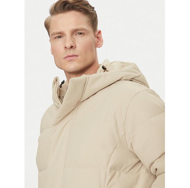 Winter Jacket Save The Duck D31779M WULY19 Beige Color, Standard Fit