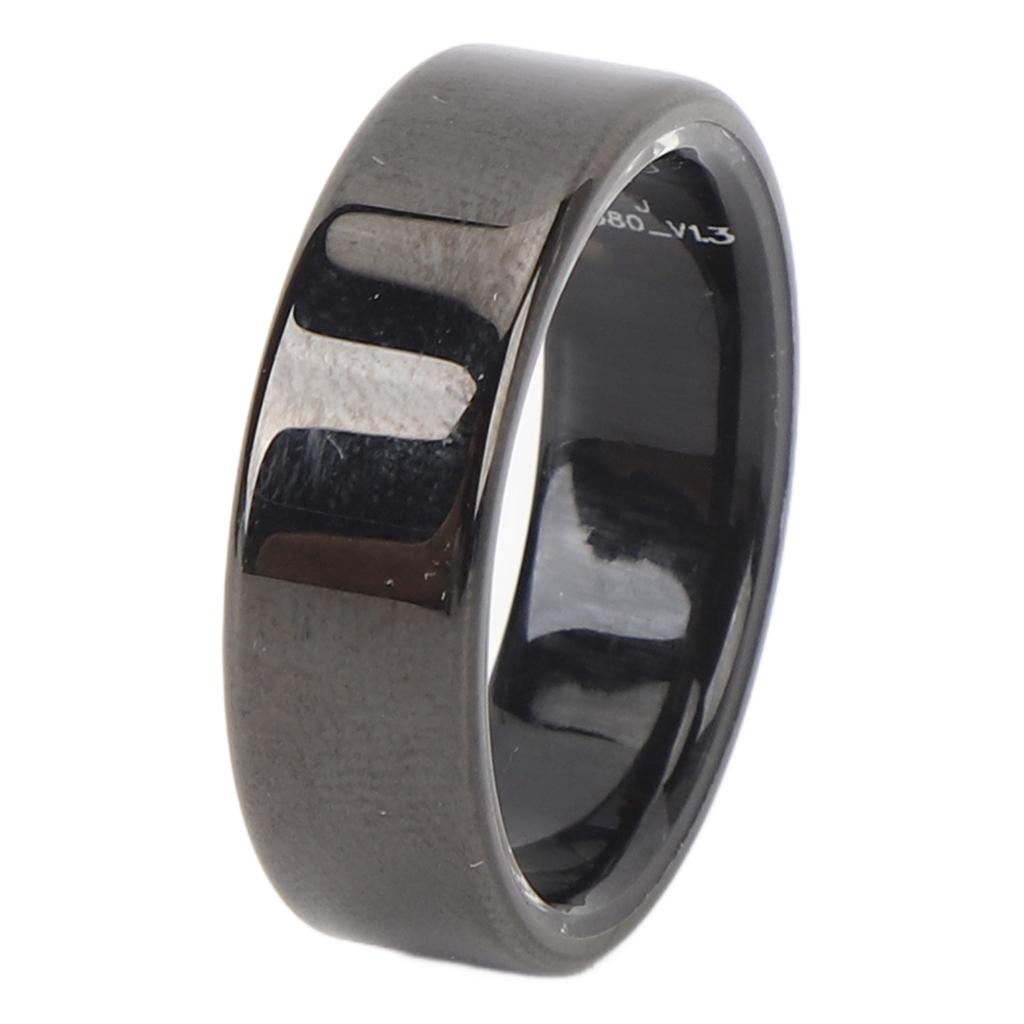 Smart Health Ring Step Counter Bluetooth 5.1 IP68 Water Resistant Magnetic Charging Fitness Tracker