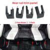 Rear Seat Rail Trim Cover Track Panel For Mercedes Benz GLE Class W167 + Interior Seat Rail Trim Cap 1679192300 1679192500