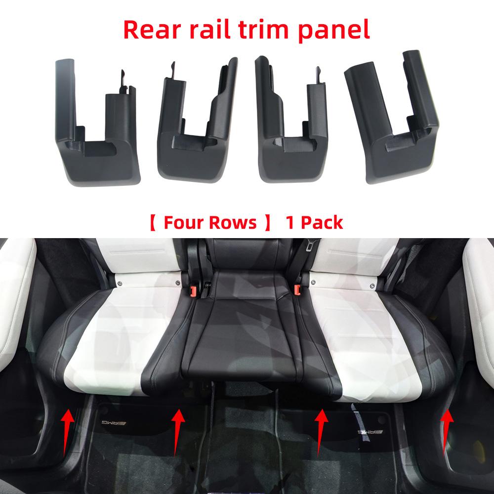 Rear Seat Rail Trim Cover Track Panel For Mercedes Benz GLE Class W167 + Interior Seat Rail Trim Cap 1679192300 1679192500