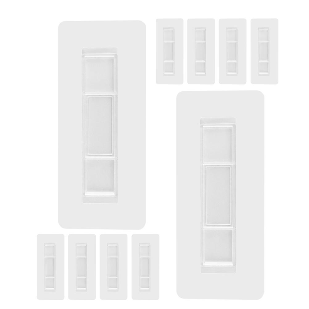 20 Pcs Self Adhesive Hooks Rack Hangers Wall Shower Clear Strong Reusable Multi Purpose Home Storage ganization Solution