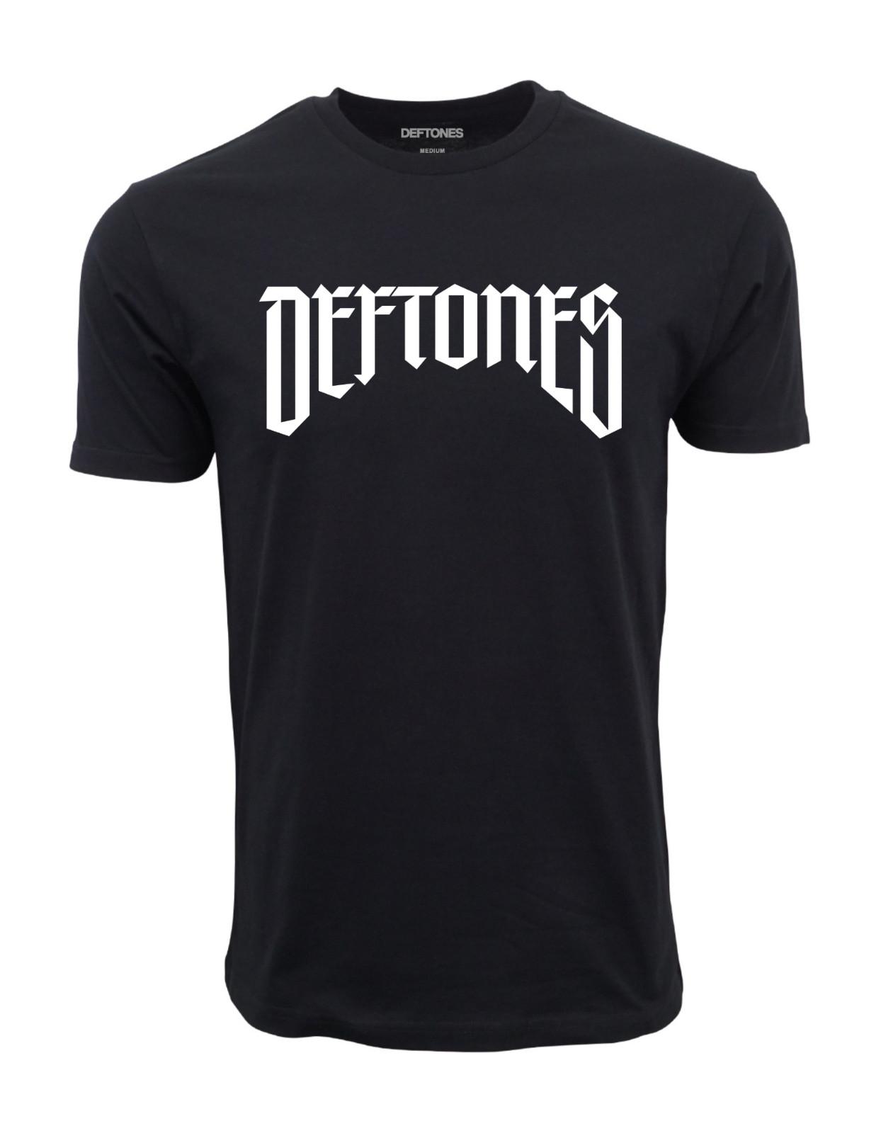 DT THE-DEFTONES ARCH CALIGRAPHY T SHIRT BLACK S