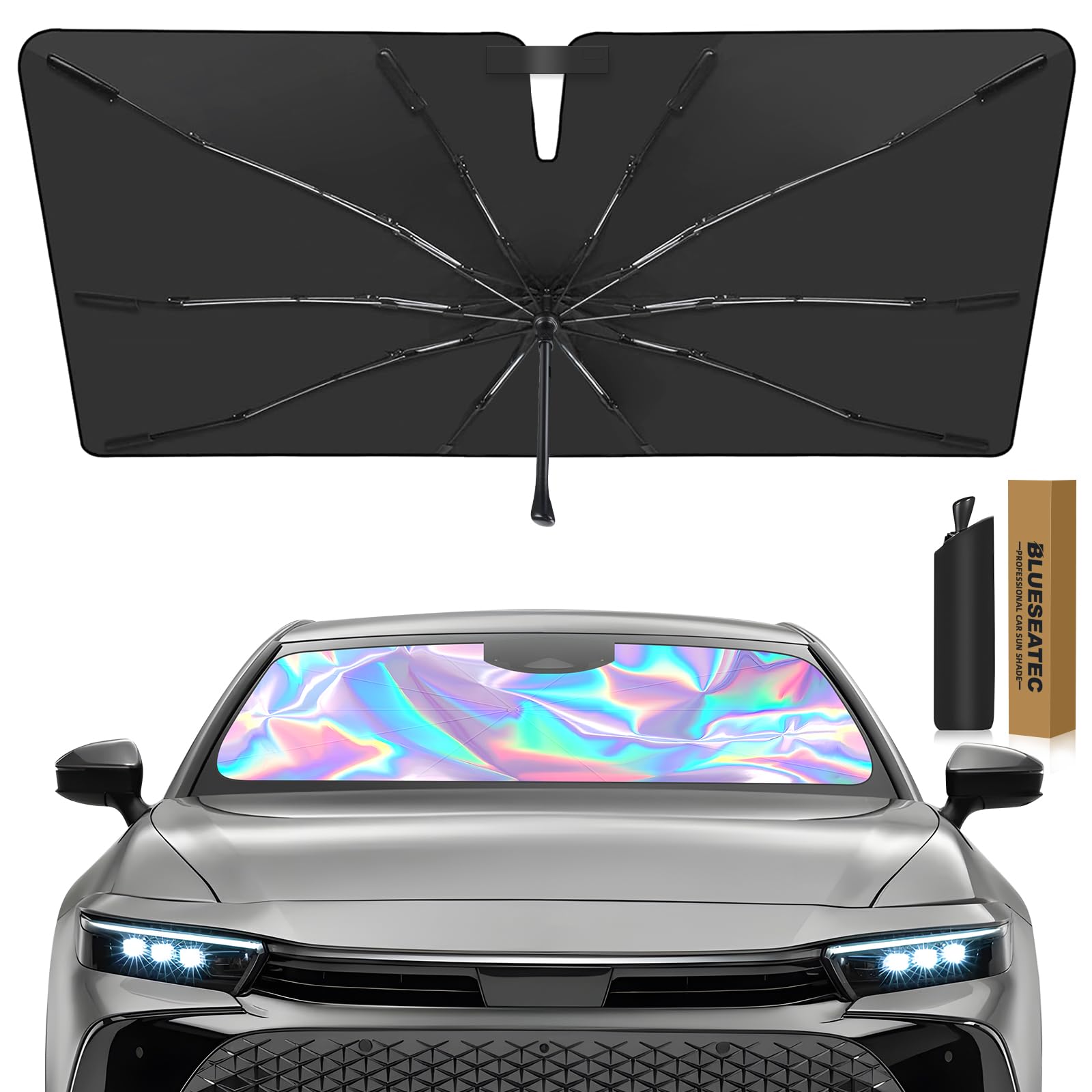 

в BLUESEATEC Toyota Crown Sport Crown Sedan Crown Estate 30 Серия Солнцезащитный экран на лобовое стекло Автомобильный солнцезащитный экран 10x Сильная блокировка тепла Защита от УФ-лучей УФ