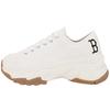 New MLB Big Ball Chunky Low New York Yanker Anti Slip Wear Resistant Low Top Chunky Sneakers Unisex White 32SHU2111-43W