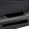 Car Styling Door Storage Box Decoration Cover Trim For Mercedes Benz SLK SLC 2012-2018 Black Interior Accessories