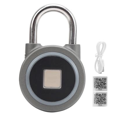 Fingerprint Portable Bluetooth Lock Smart Padlock Keyless AntiTheft Security Door Tool IP65 for Bag