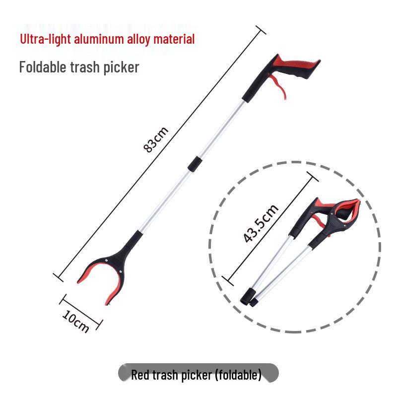 

Extended Handle Trash Picker: Sanitary Tongs for Efficient Litter Collection.