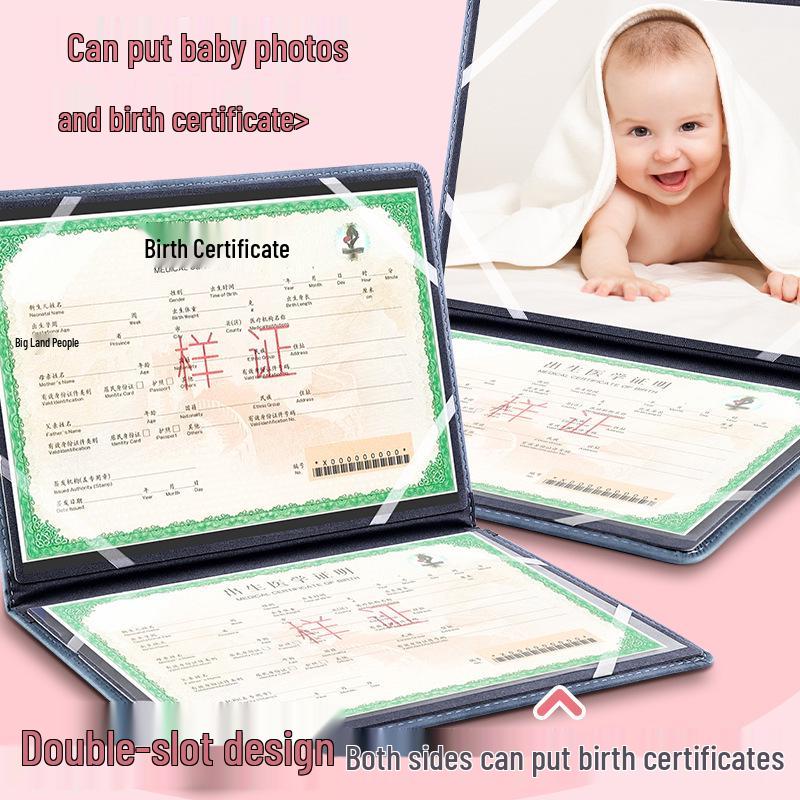 Zodiac Leather Vaccine & Birth Certificate Protective Cover 2025