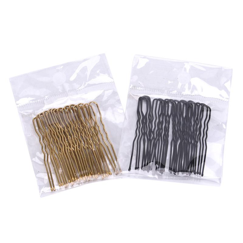 20Pcs Hair Waved U-Shaped Bobby Pin Barrette Salon Grip Clip Hairpins Hair Clip
