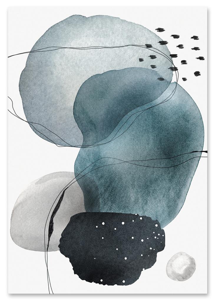 Poster Abstract Watercolor