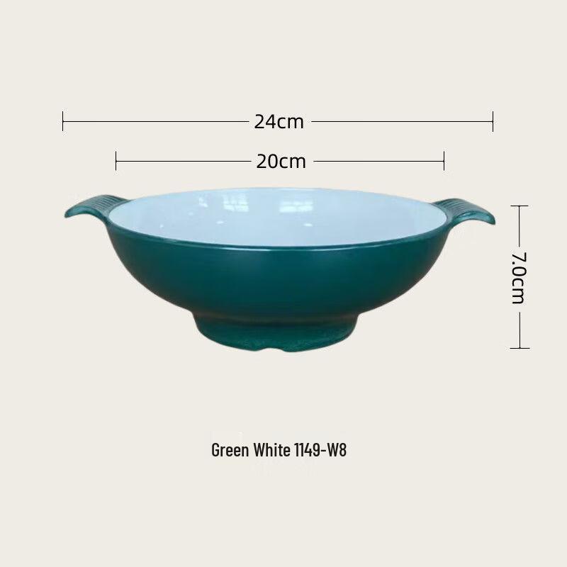 

Commercial Melamine Double-Ear Serving Bowls