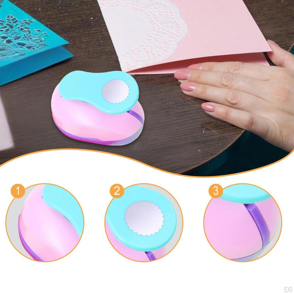 Shape Paper Craft Hole Punch Multifunctional Lightweight Compact Puncher Cut Tool