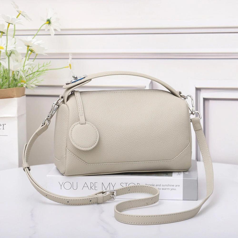 New Fashion Cowhide Handbag Versatile Shoulder Women's Bag Casual Messenger