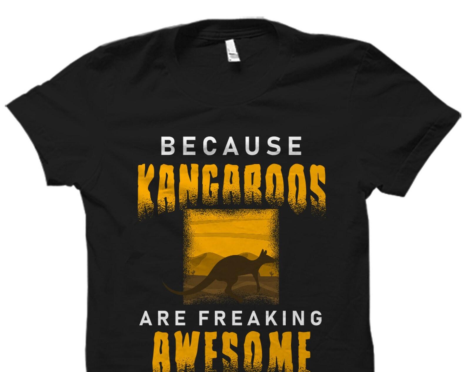Kangaroo Gift. Kangaroo Shirt. Kangaroo Fan Gift. Kangaroo Fan Shirt. Kangaroo Lover Shirt. Australia Animal Shirt Kangaroos Awesome #OS1795 S