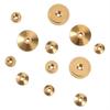 12 Stück Kupfer-Uhrreparaturmutter in verschiedenen Größen (5mm, 6mm, 10mm) Für stabile Leistungen und Langlebigkeit