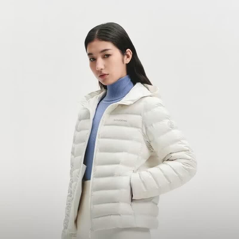 Bosideng Women's Light Outdoor Slimming Short Down Jacket