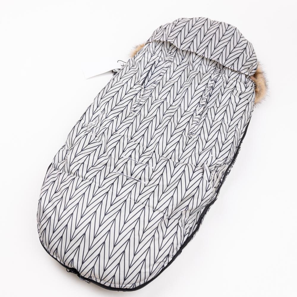 Winter Sleeping Bag, Warm, Fleshy, for Sleds, for Car Seats, Soft Sleeping Bag
