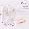 PVC Transparent Single-Shoulder Crossbody Bag - Waterproof, Portable Coin Storage for Gym & Beach