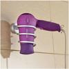 Hair Spiral Blow Dryer Stand Flat Holder Wall Mounted Hang Organizer Supplies