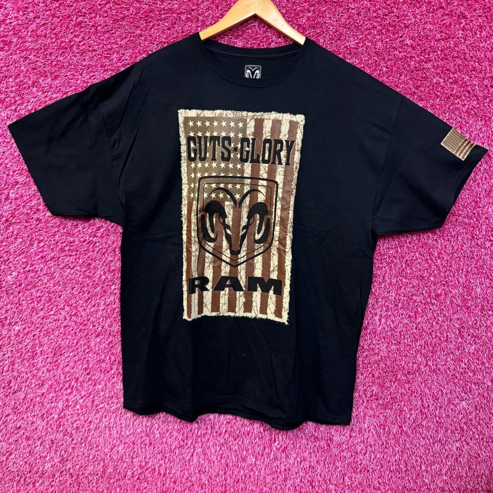 Футболка с логотипом Guts Glory Rams 3XL