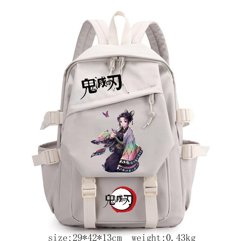 Japan Cartoon Comics Demon Slayer Instagram Backpack, Japanese Retro Style, Large Capacity Student Backpack 0016 KTB