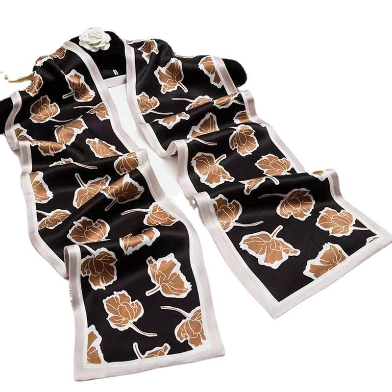 Summer Trend Streamer Medium Long Silk Scarf Women'S Ribbon Japanese And Korean Sweet Style Strap