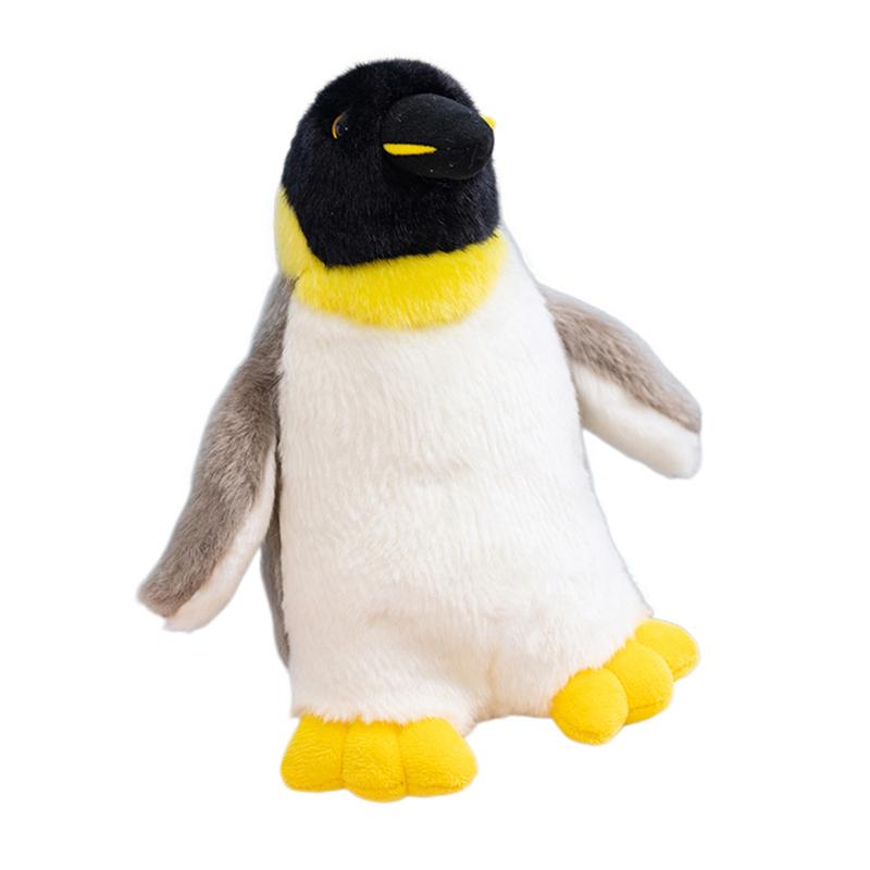 

23cm Lifelike Cartoon Penguin Plush Toys Imitation Kawaii Penguin Animals Stuffed Dolls Lovely Car Homedecor Plush Toys 23cm белый