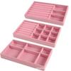 Schmuckaufbewahrungsbox & Schreibtisch-Organizer für Make-up, Ohrringe, Armbänder, Ringe
