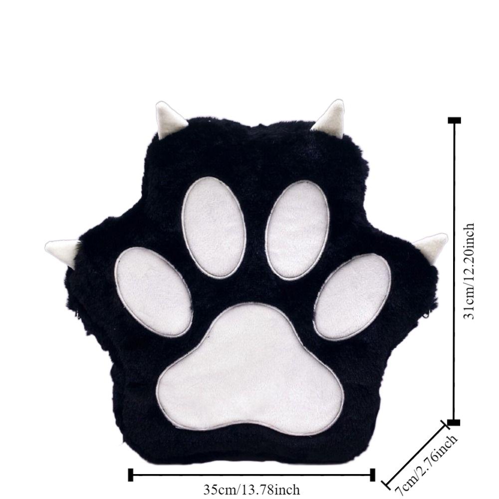 JK Cartoon Schoolbags Japanese Style Sweet Students Bags Portable Cat Paw Backpack  Outdoor