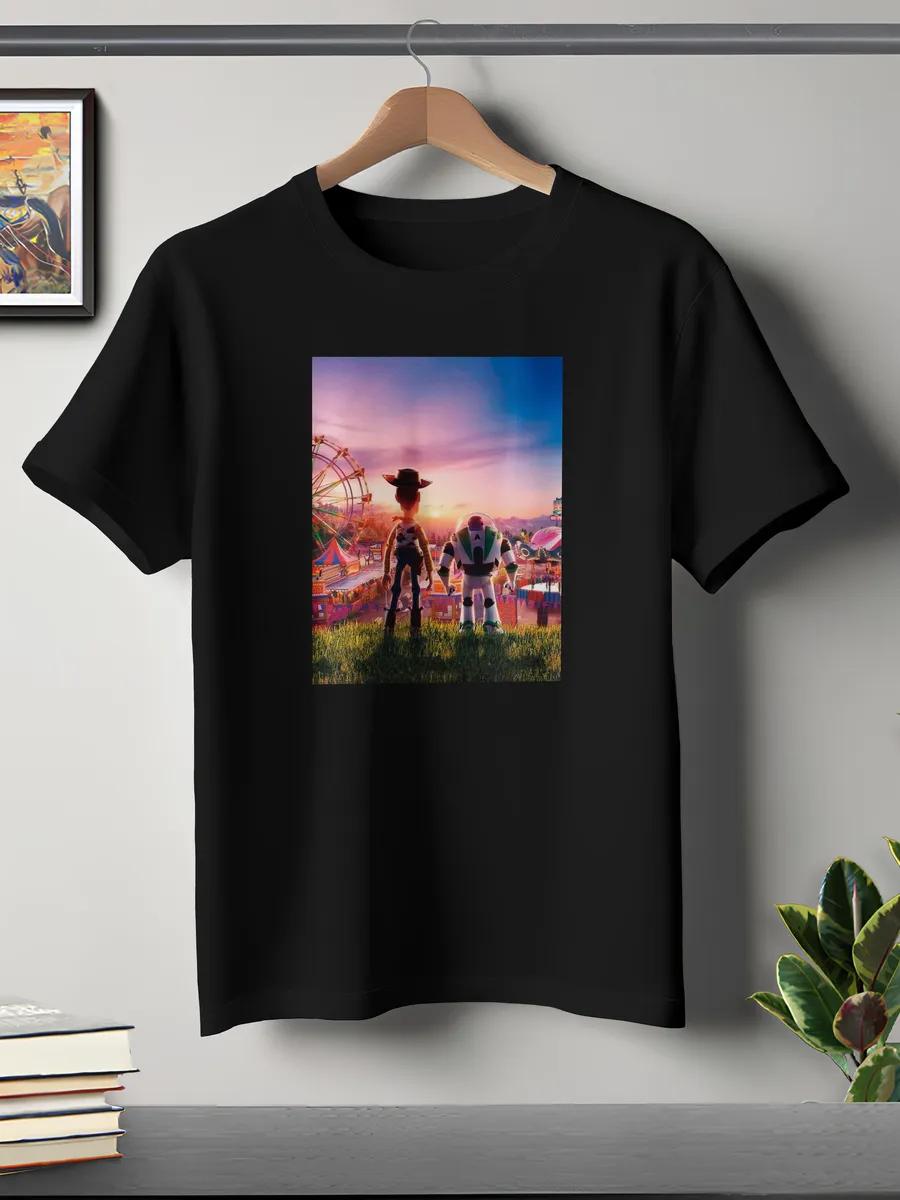 New Year lamb printed T-shirt S