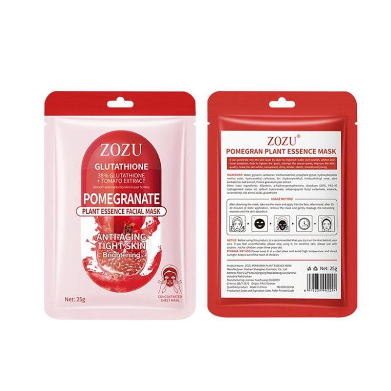 Zozu Fruits Moisturizing Lip Mask Lips Skin Care Nourishing Hydrating Collagen Gel Lip Patches Lips Plumper
