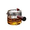 High Borosilicate Glass Side-Handle Tea Kettle Set with Infuser