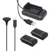 Rechargeable Gamer Controller Replacement Battery Charging Kit for Xbox 360