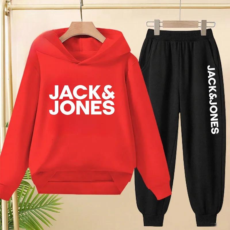 Boys Hoodies Sweatshirt +Pants New Jack print clothes Sets Fashion Girls Hoodies Game Spring Autumn sweatshirt Clothes