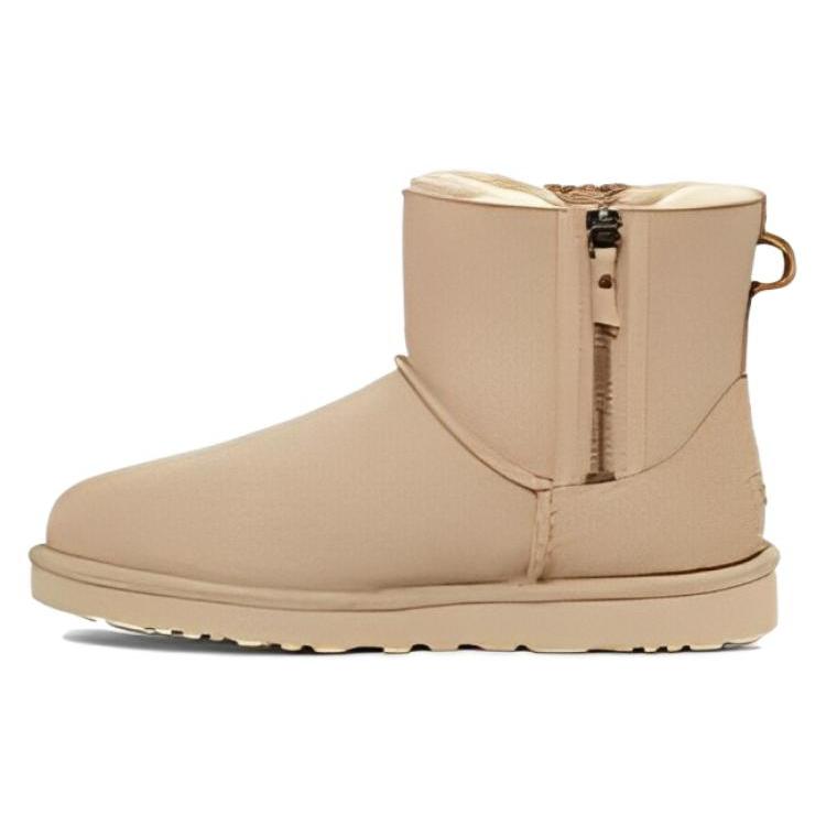 New UGG Classic Mini Double Zip 'Mustard Seed' Women's 1118853-MDSD