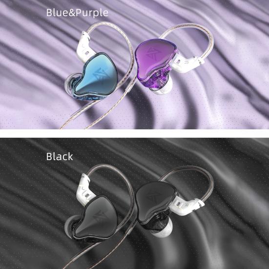 KZ Wired Earphone High Fidelity Line Control ABS Noise Reduction In-ear Headset for Phone