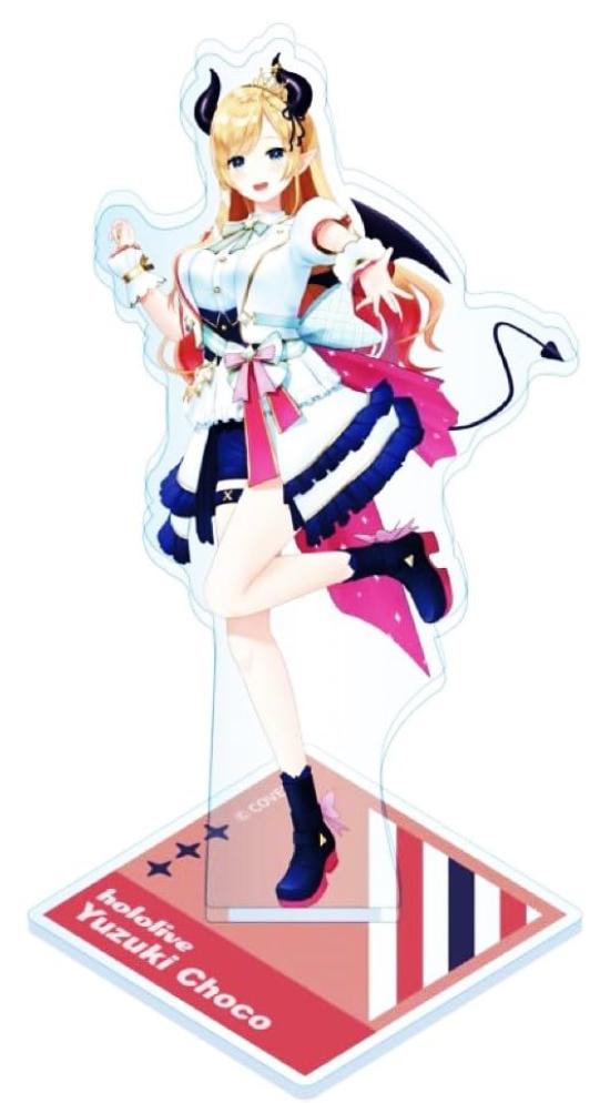

Акриловая подставка Choco Yuzuki Яркий костюм Hololive 4th Festival Event Официальные товары