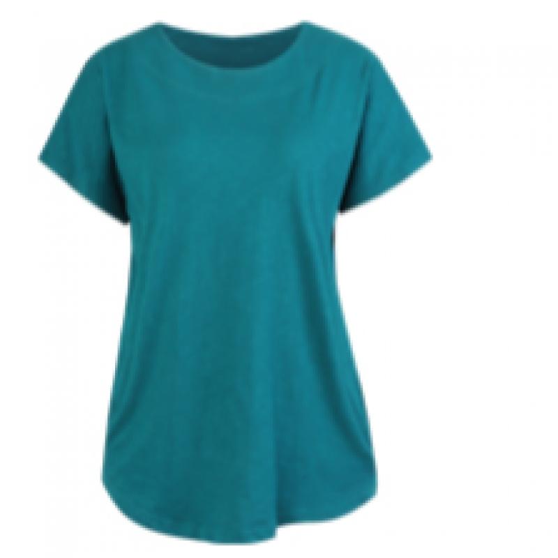 Shop Women S Summer Cap Sleeve Slub CoTTon Round Neck T ShirT Ivory Dai wSh