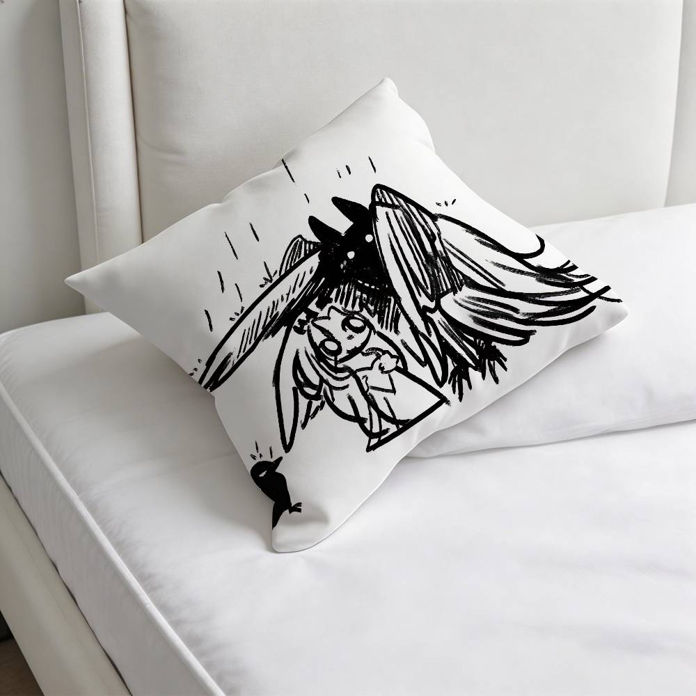 

SSlay The PPrincess Game Decorative Square Pillow Cover Modern Cushion Case for Living Room Bedroom 30x30cm