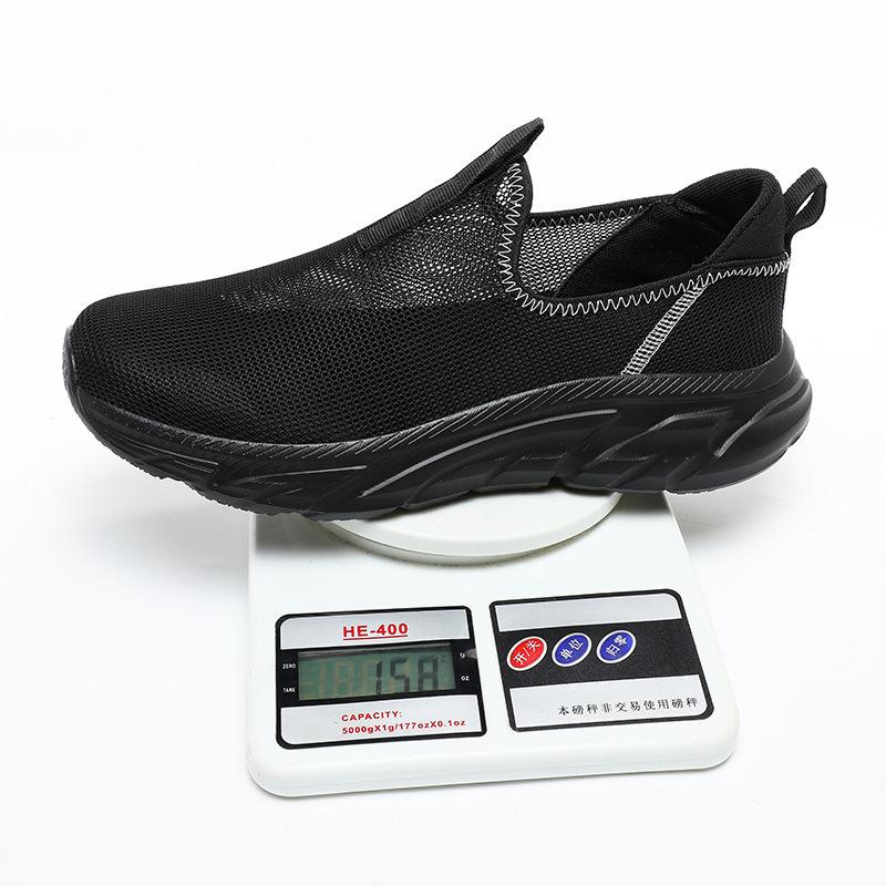 Breathable Large Size Trendy Sports Shoes Casual New Lazy One-pedal Light Shoes