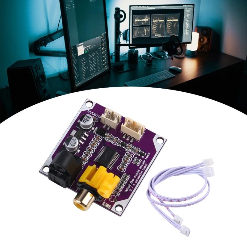 Digital Decoding Board Supporting 32k 192k for Clear Stereo Sound Performances Easy Installation Low Noise
