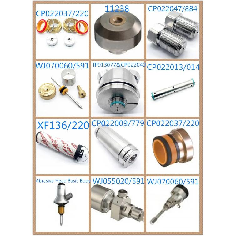 Waterjet Cutting Machine Pump Parts Ecotron Check Valve Assembly Check valve seat CP022046/593
