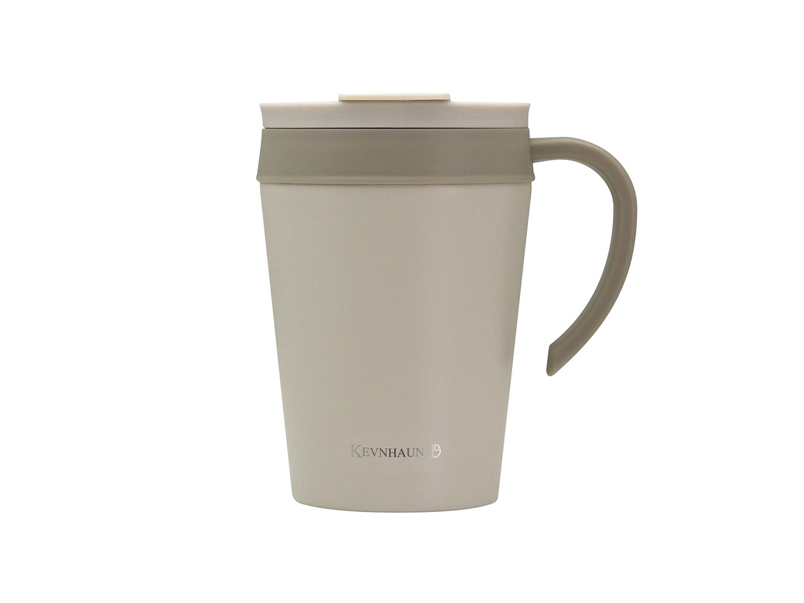 

Kevnhaun Vacuum Insulated Stainless Steel Mug, 390ml, Cool Gray, Ceramic Inner Coating, Stain and Odor Resistant, Double-Walled Vacuum Construction, K