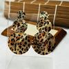 Brincos de Leopardo da Moda Para Mulheres