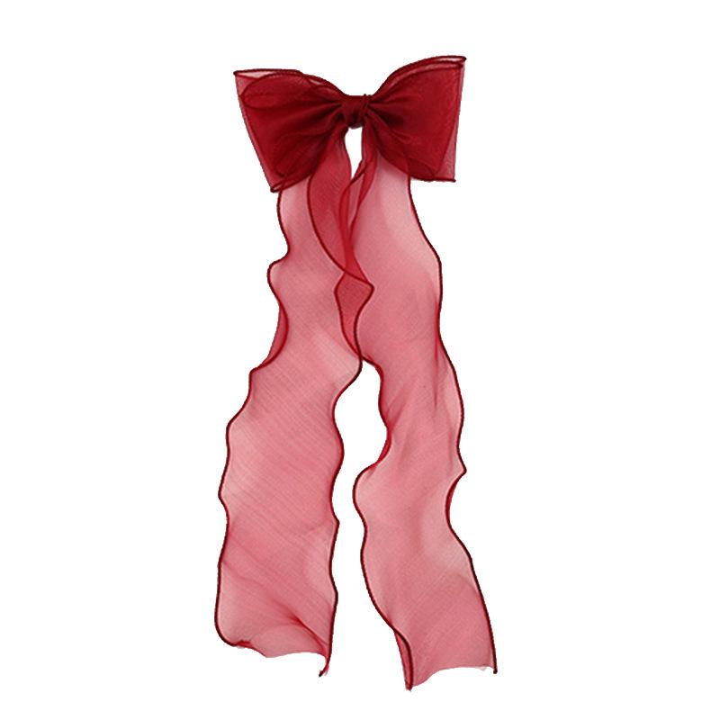 Korean Bow Ribbon Hair Clip for Women and Girls - Fairy Braided Headdress