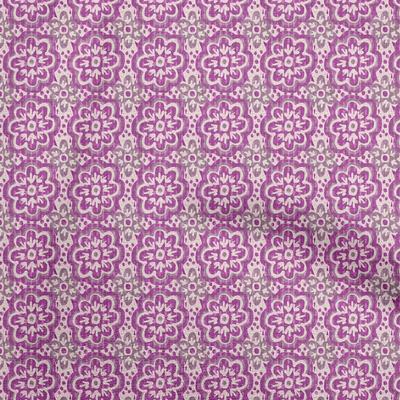 Cotton Flex Fuchsia Pink Stoff Asiatischer Block Bastelprojekte Dekorstoff Bedruckt Meterware 40 Zoll