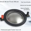 2Pcs Diaphragm Replacement Metal Film Tweeter Consistent Quality For Professional Sound Equipment Speaker Repair