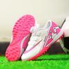 2025 New Children's Rotating Buckle Football Training Shoes TF Broken Nails Boys and Girls Students Training Grass Shoes