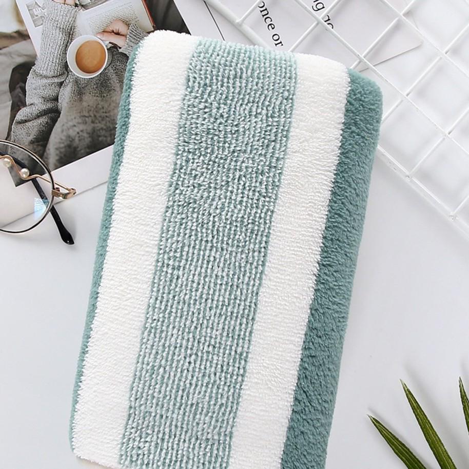 Thickened Quick-Dry Coral Fleece Towel: Absorbent, Soft Bath & Face Towel